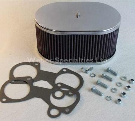 DCOE / DHLA Air Filter - 3 1/4" (REDLINE)