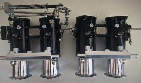 45 DCOE Throttle Body