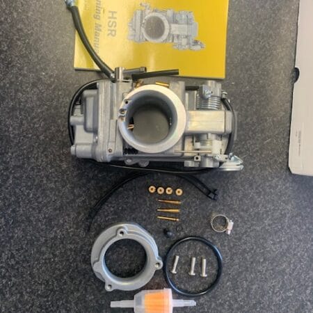 Aftermarket Mikuni HSR 42 Harley Davidson Carburettor.