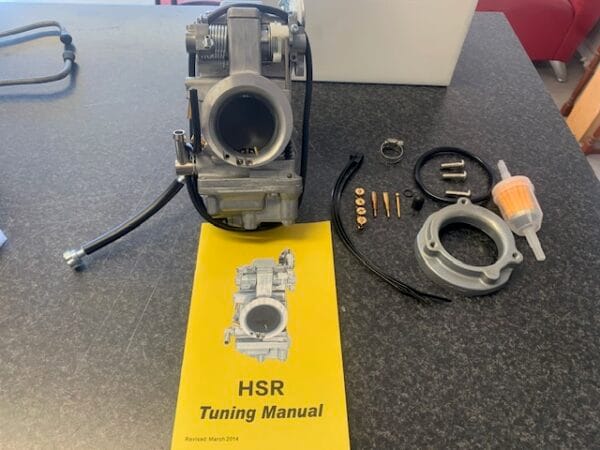 Aftermarket Mikuni HSR 42 Harley Davidson Carburettor. - Image 2